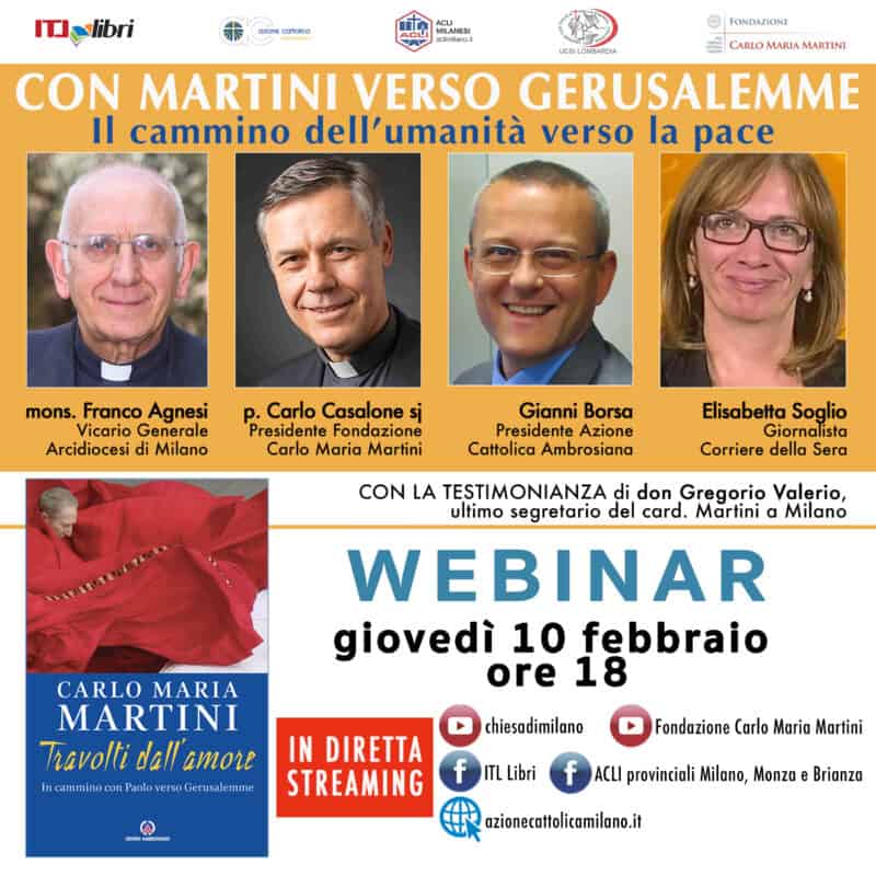 Con Martini verso Gerusalemme. Il cammino dell’umanità verso la pace