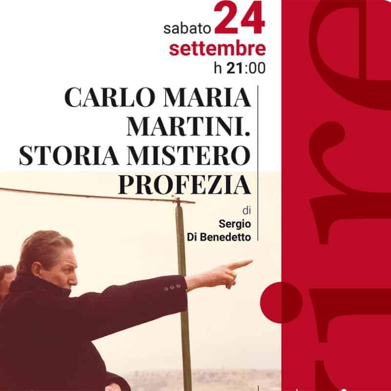 Carlo Maria Martini: storia, mistero, profezia, in una rilettura teatrale