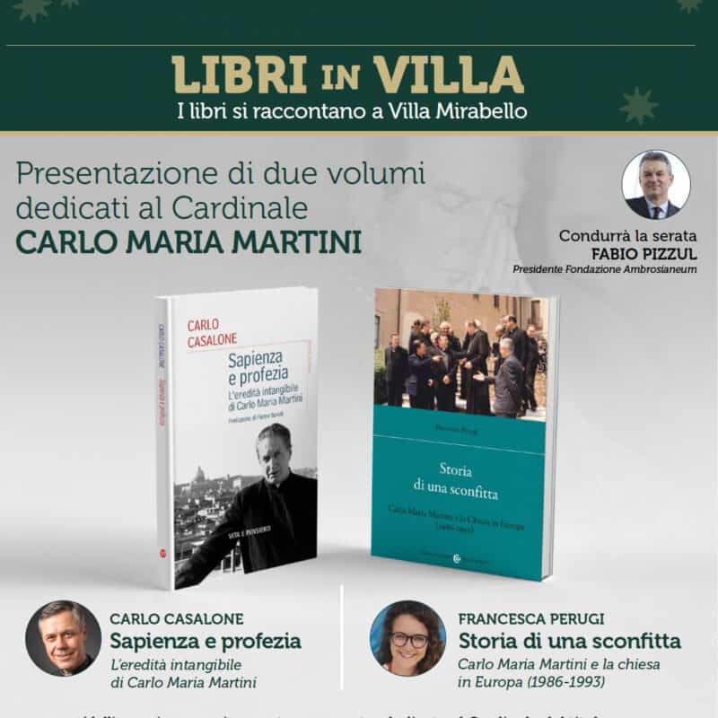 Esplorando l’eredità di Carlo Maria Martini: la presentazione di due volumi a Villa Mirabello