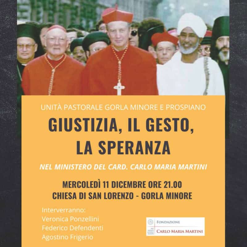 Giustizia, il gesto, la speranza nel ministero di Carlo Maria Martini